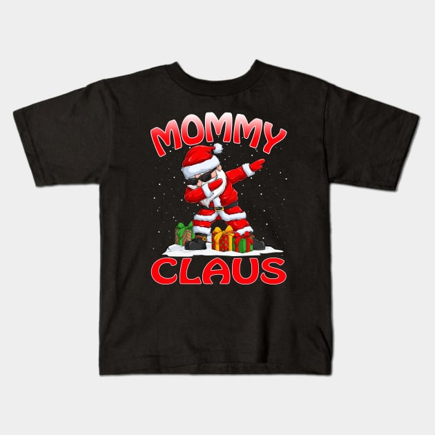 Mommy Santa Claus Christmas Matching Costume Kids T-Shirt by intelus